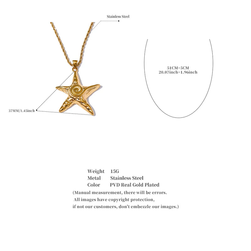 Starfish Necklace